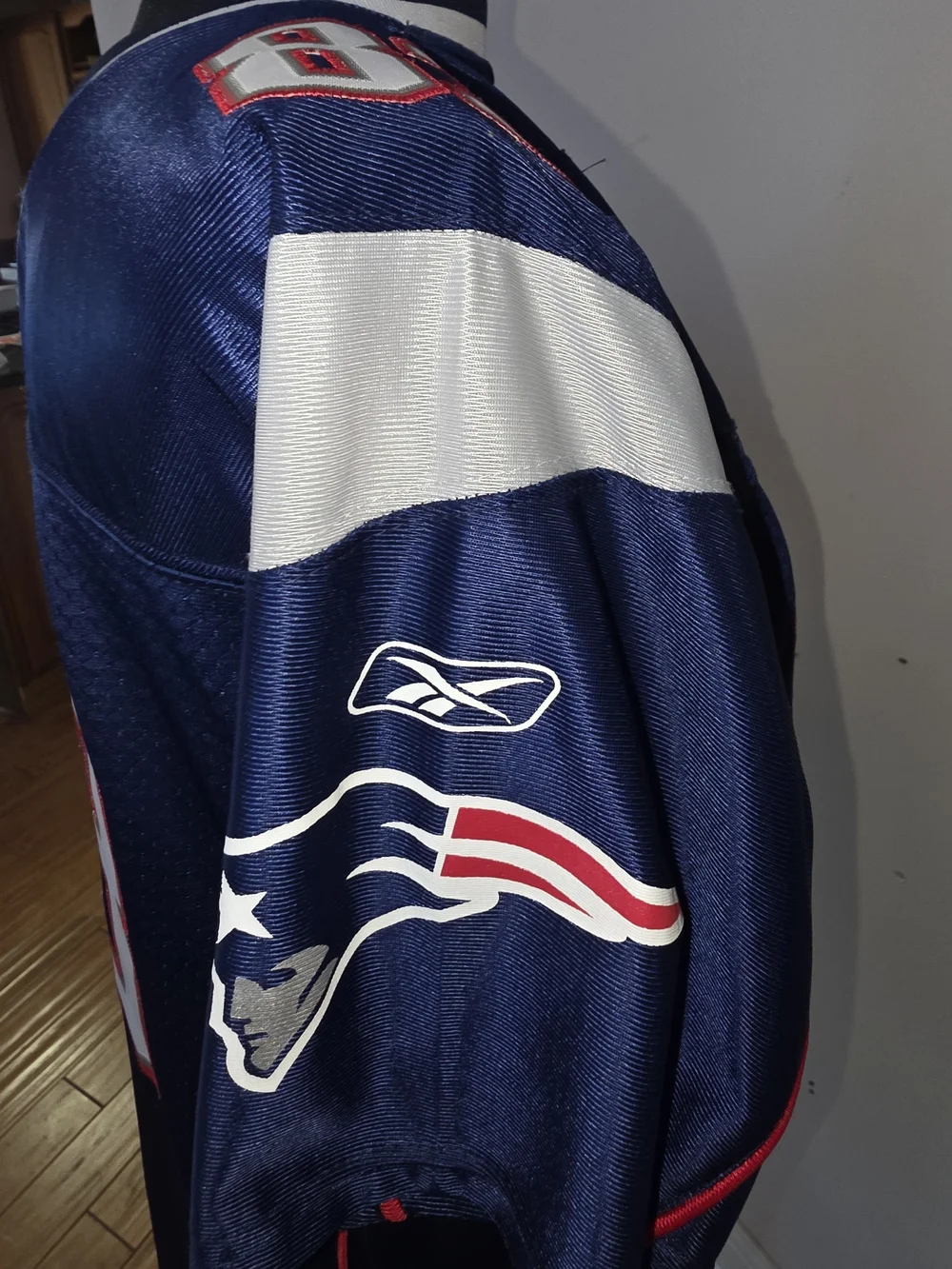 Wes Welker #83 Patriots Reebok On Field Jersey Youth XL +2 NFL